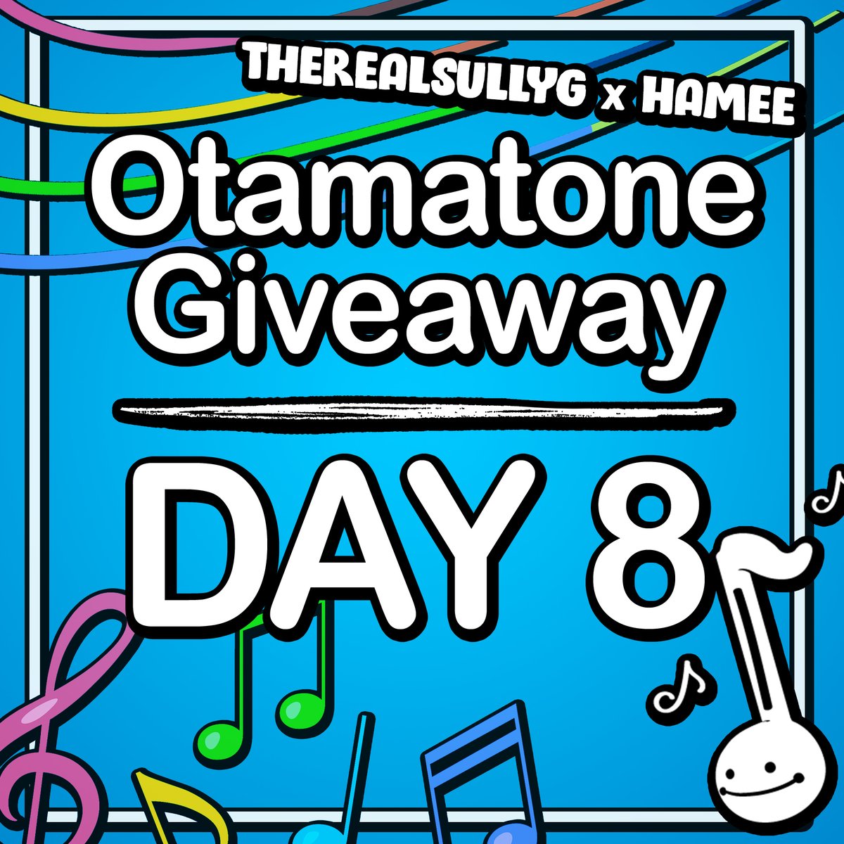 TheRealSullyG's tweet photo. Otamatone Giveaway Day 8: You only have three more chances to win an Otamatone! To enter:

1. Make sure you're following @hamee_us and @TheRealSullyG 
2. Retweet this tweet

And you've successfully entered! Come back tomorrow for the winner and another chance to win! https://t.co/4F8NIOoNq9