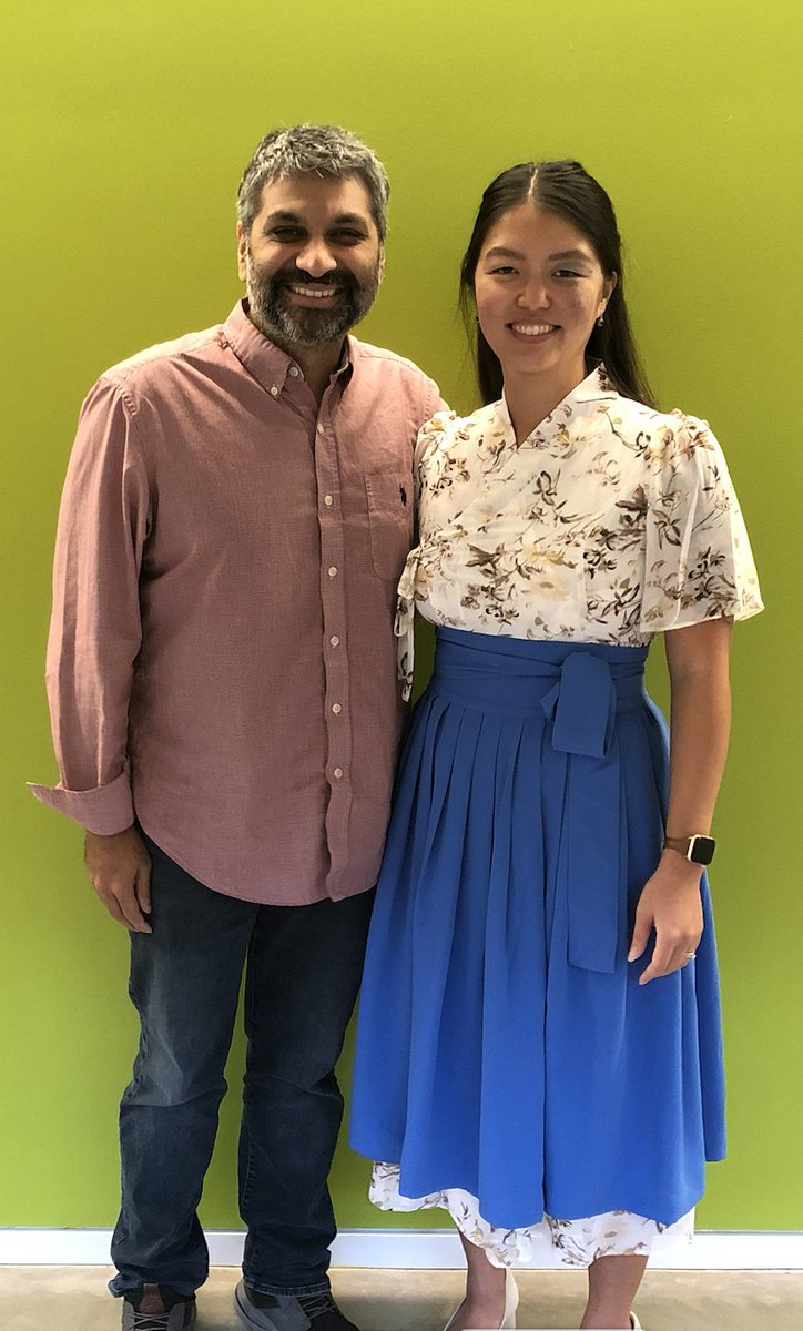 PraveenSethup's tweet photo. Congrats to @K_hyphen_L on an outstanding thesis defense!!  She re-invented herself from neuroendocrinologist to functional genomicist in four years, exhibiting remarkable perseverance, resilience, and brilliance along the way.  @Cornell @cornellvet @Cornell_BBS @CornellOISE https://t.co/4kbBiEZg6J