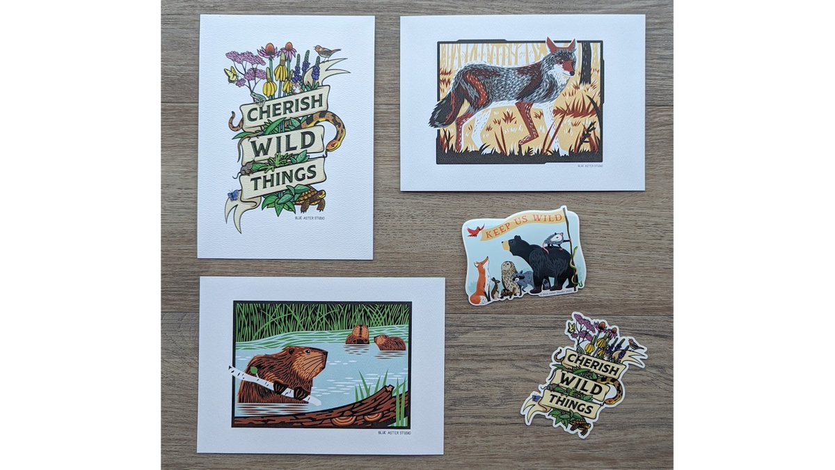 We just love this package by <a href="/BlueAsterStudio/">Blue Aster Studio</a>. Check out these lovey items and more in our Go Wild Auction: trellis.org/go-wild-auctio…

#gowild #auction #wildliferehab #wildliferehabilitation #wildlife #onlineauction #handmadegifts #uniquegifts #effinbirds #mincingmockingbird