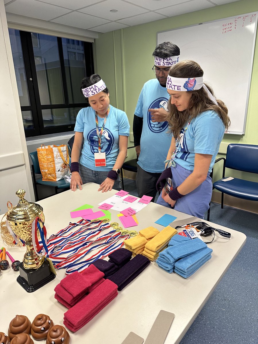 Christine Lee (@christinelee_md) on Twitter photo Welcome to the 1st annual <a href="/BostonChildrens/">Boston Children's</a> GI Fellows Olympics! It was a super fun contest of 3 events- endoscopy sim relay races, “escape the tower” problem solving and GI/ pop culture trivia! In the end, team “Happy Golytely” won the trophy/ bragging rights! Till next year! Welcome to the 1st annual <a href="/BostonChildrens/">Boston Children's</a> GI Fellows Olympics! It was a super fun contest of 3 events- endoscopy sim relay races, “escape the tower” problem solving and GI/ pop culture trivia! In the end, team “Happy Golytely” won the trophy/ bragging rights! Till next year!