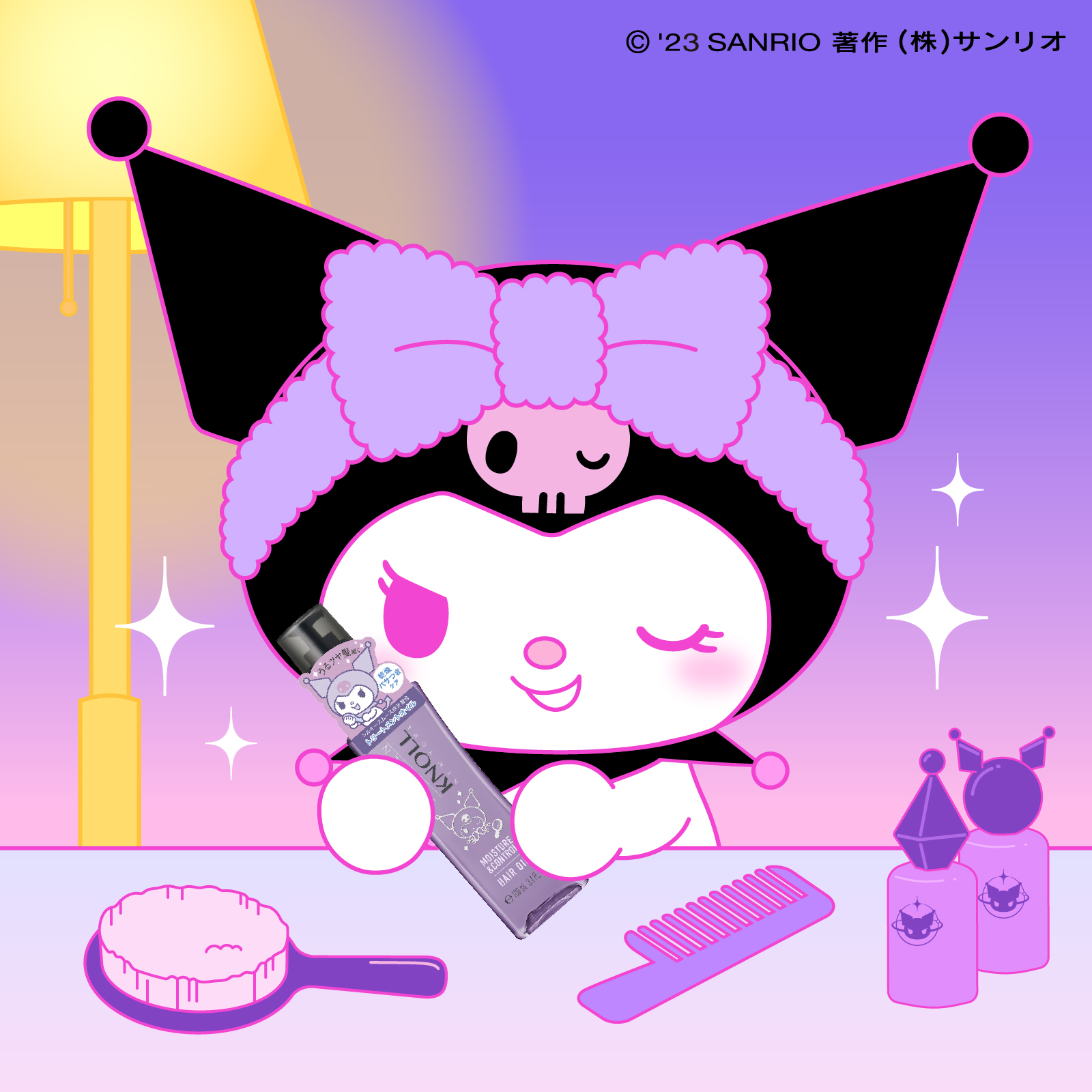 クロミ　サンリオ　Sanrio Kuromi Hellos and goodbyes… It can be sad at times, but I'm gonna