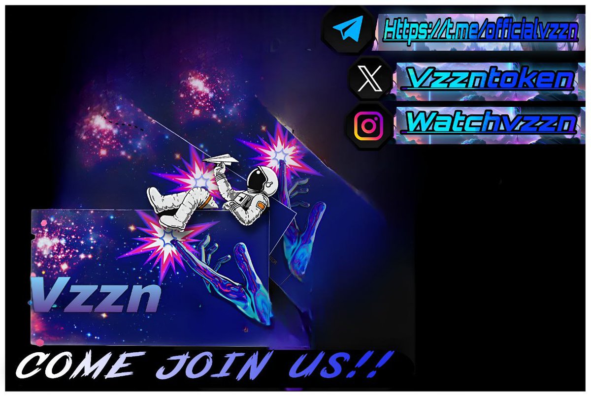 That was an amazing space held today!!! Congratulations to understanding how early we all are #VZZNARIES !! AND CONGRATULATIONS ON THE HUGE W WE GOT TODAY. 
#WEWINTOGETHER #VZZN #25BY25 #CRYPTO #BITCOIN #ETH #XRP #INRUSSWETRUST