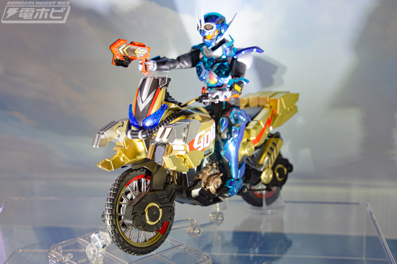 新品未使用SHFiguarts ゴルドダッシュ＆仮面ライダーガッチャード 仮面ライダーガッチャード』S.H.Figuarts ゴルドダッシュが発売