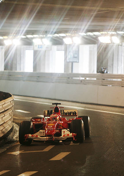 NetoDemetriou's tweet photo. Rubens Barrichello, Ferrari, Monaco, 2004. Via Getty Images. https://t.co/YdGCYxl5rx