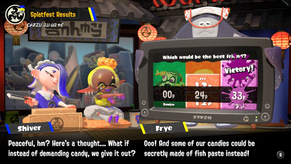 King_Rubybeast's tweet photo. Got to remember to post these splatfest photos! Amazingly fun Splatfest! #Splatoon3 #NintendoSwitch https://t.co/Y3yvkJ6XtX