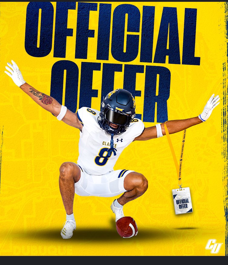 After a great process with coach <a href="/CoachHicksCU/">Adam Hicks</a> I’m blessed to receive my 4th offer from Clarke university