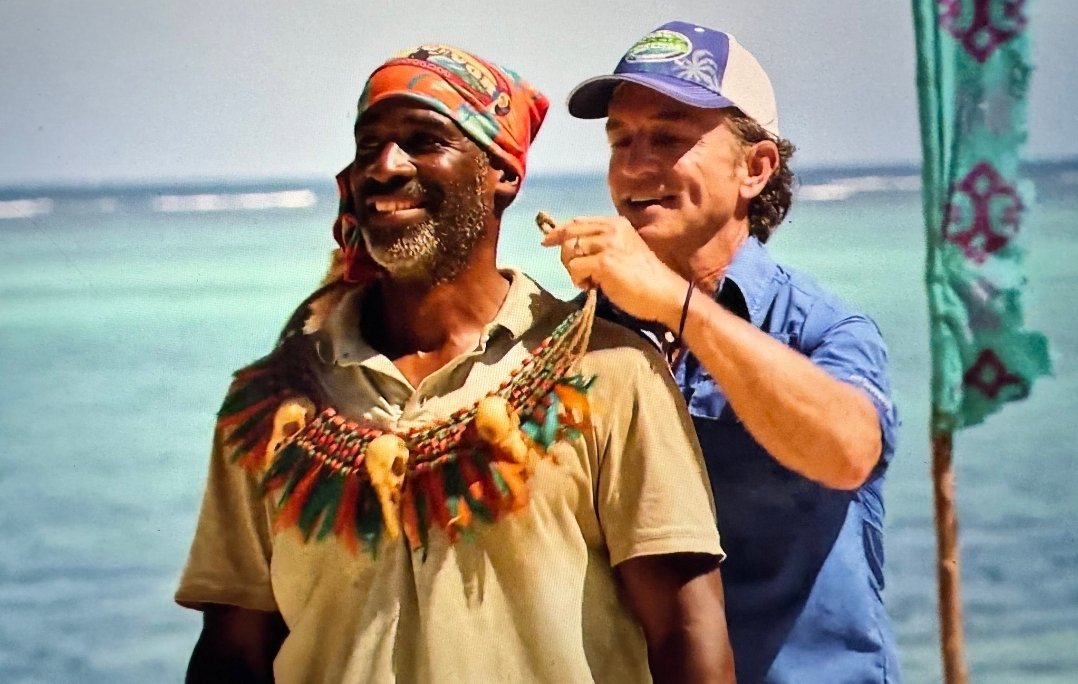 Perrbruce's tweet photo. Immunity baby!!!! Let's Goooooo!!!

#Survivor #Survivor45 https://t.co/l5odtZ4Dyr