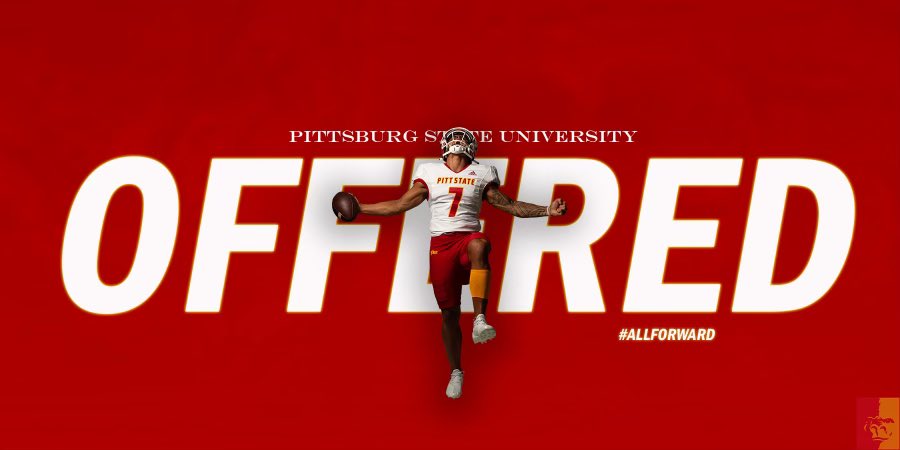 kalehauserman's tweet photo. Blessed to receive an offer from Pitt State! @CoachTEverett @CoachB_Larson @CoachBVignery https://t.co/y6k8ntUFjn