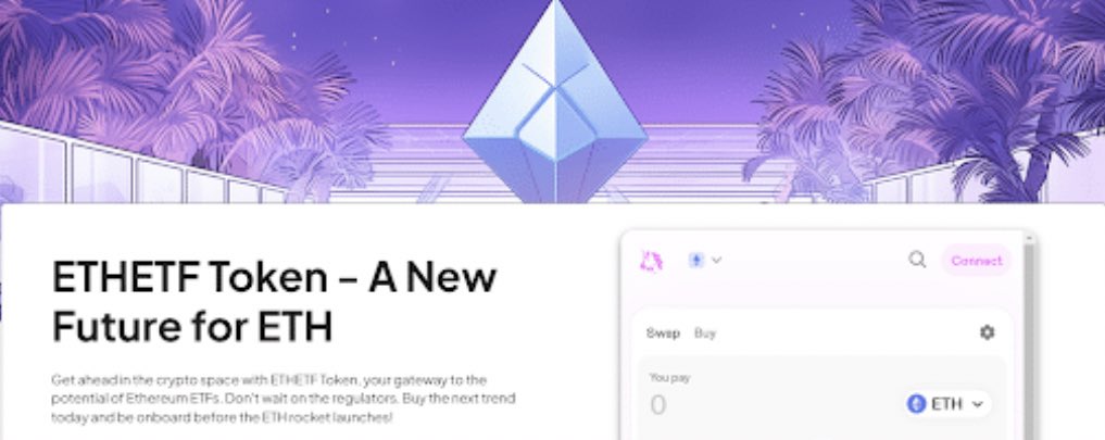 $ETHETF Token surged 400% within 24hrs on Uniswap. 

With a $2M market cap and strategic liquidity, it's making waves ahead of BlackRock's Ethereum ETF 💸

#CryptoInvesting #ETHETF #Ethereum
