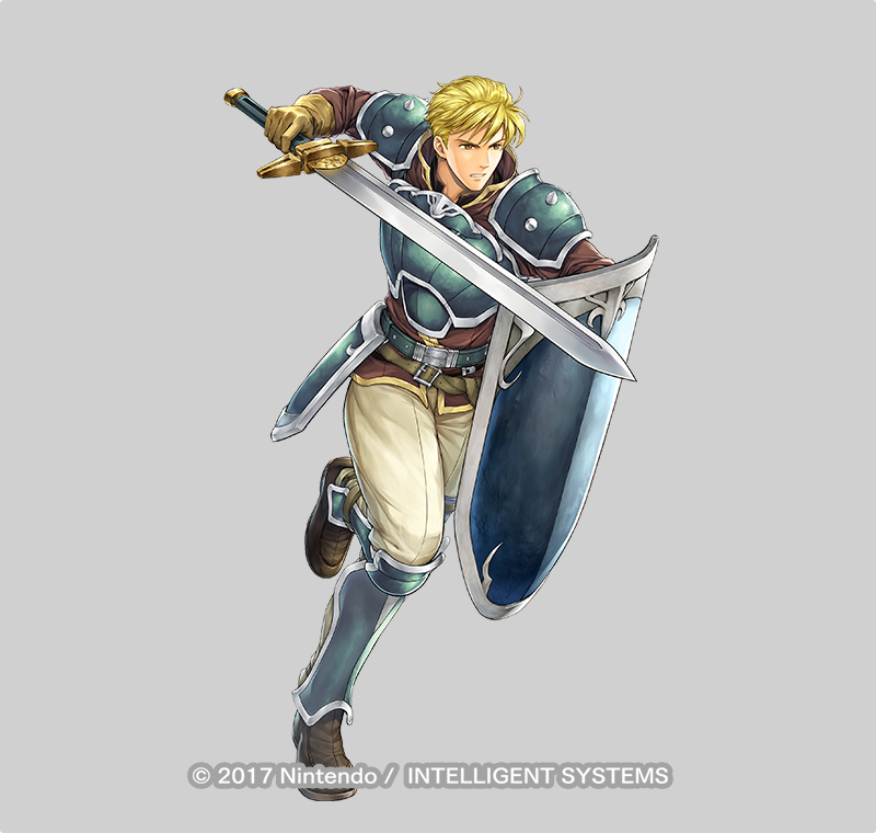「『ファイアーエムブレム ヒーローズ』にて「影の勇者 ハーケン」を担当させていただ」|山田孝太郎のイラスト