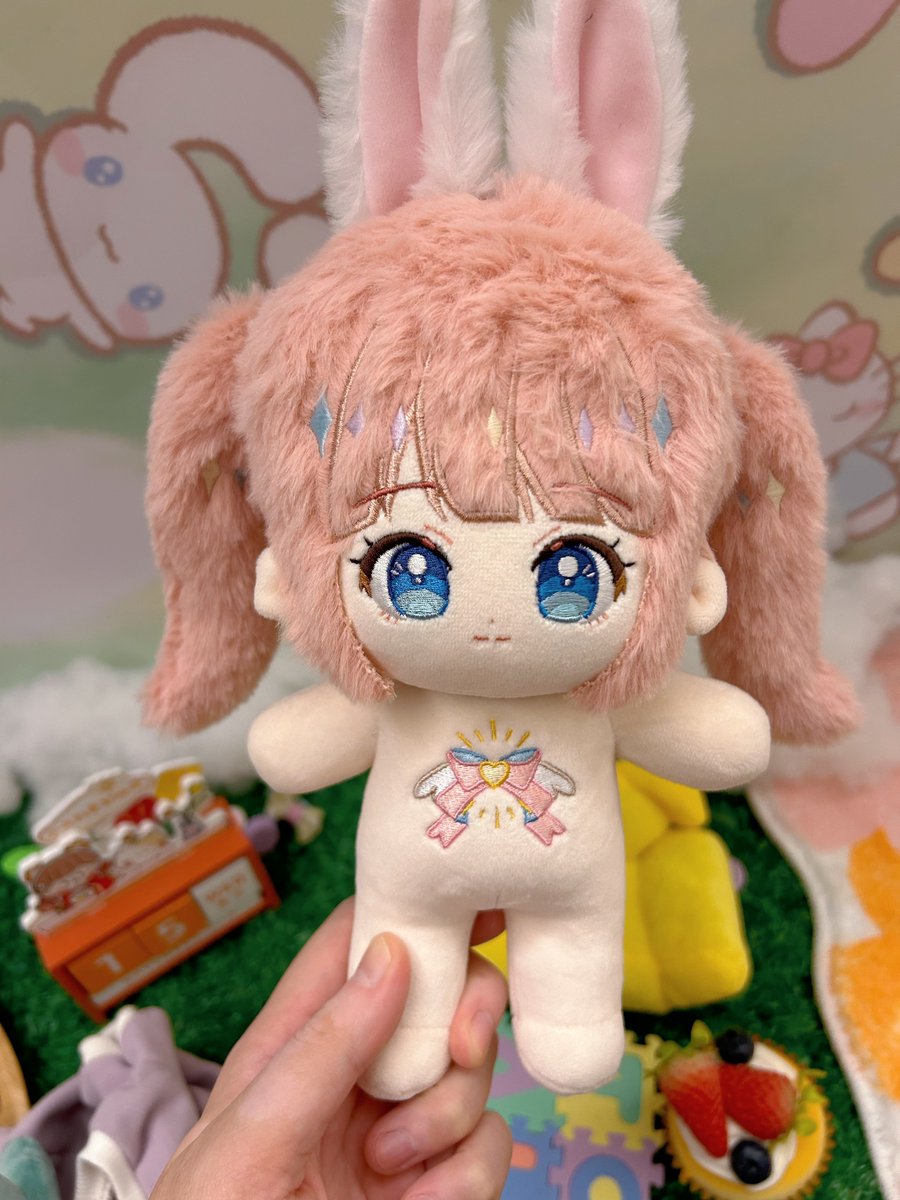 분홍빛 토끼 아가씨🤭#솜인덕장터 #무솜인덕장터 #솜솜옷장터 #우리_공장을_소개합니다 #우리_공장으로_오세요 #솜인형 #솜인형_트친소 #棉花娃娃  #綿人形です #cottondolls