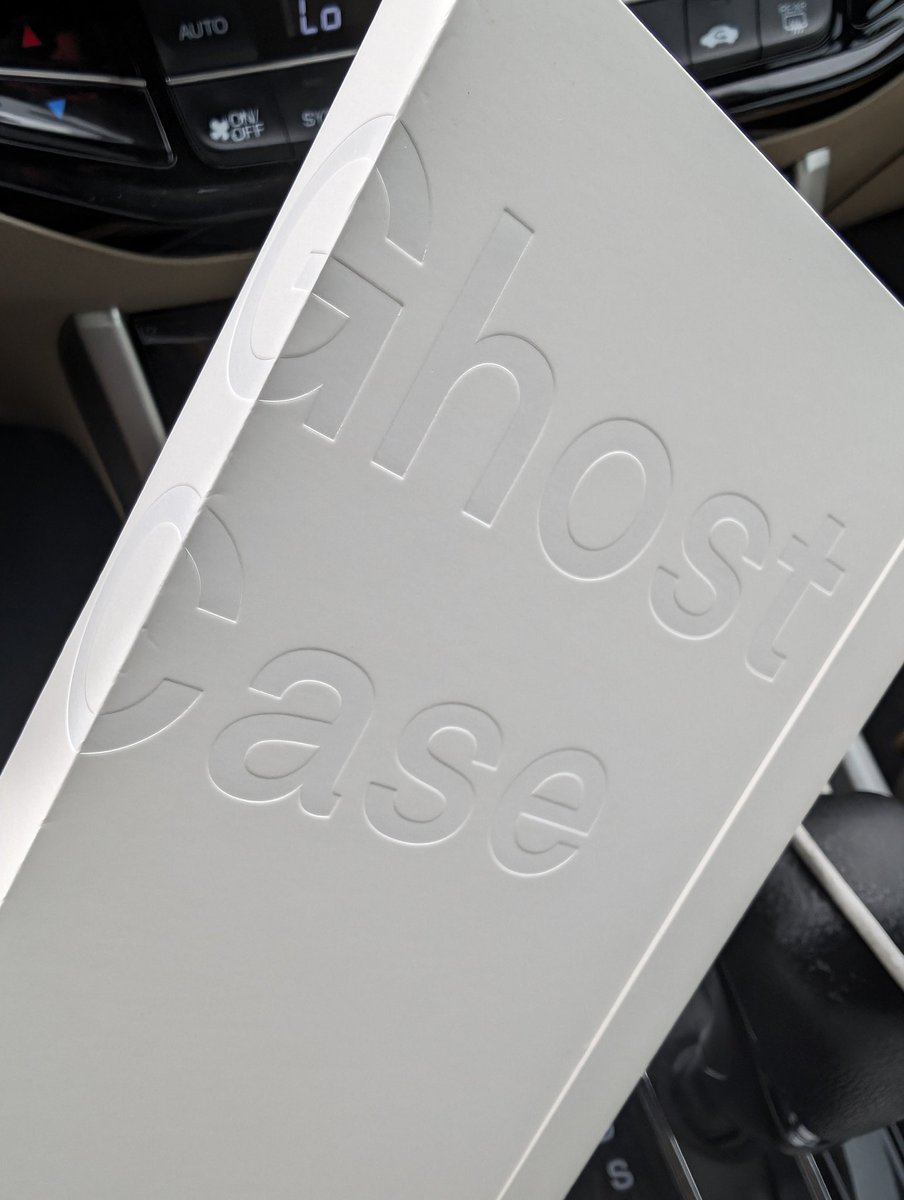 bmos007's tweet photo. #ghostcase hopefully it was worth the wait and money https://t.co/2q4sGP5ofj
