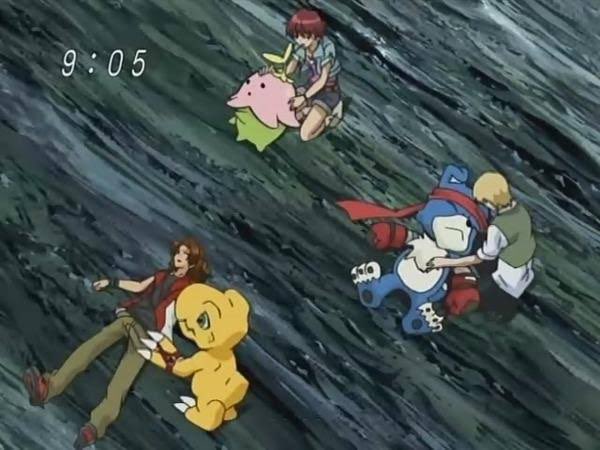 aknr_yugioh's tweet photo. デジモンセイバーズというアニメがどういう作品かを如実に表したこの1枚が好き過ぎる https://t.co/FXDs2Bkx6z