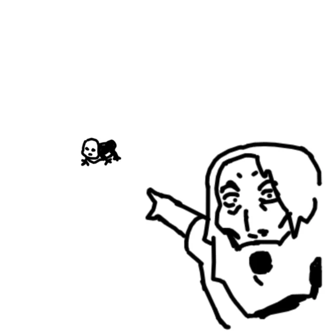 please watch this show!! if the praise isn't enough to convince you here's something I drew for a jackbox game 