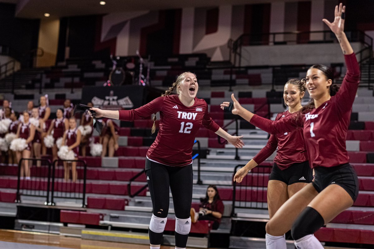 Troy Volleyball tweet media