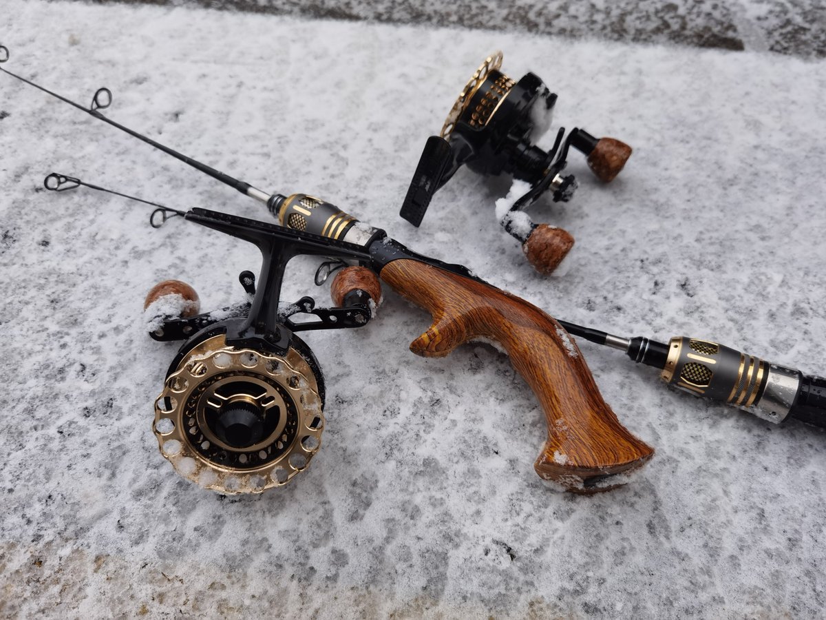 buyersea's tweet photo. Well built! Smooth running.
Ice fishing rod & reel combo!
https://t.co/DHSyHIrm4E
https://t.co/pQsugMrtky
#icefishing #icefishingrod #icefishingreel #icerod #icereel #fiblink https://t.co/ETKYam3SCe