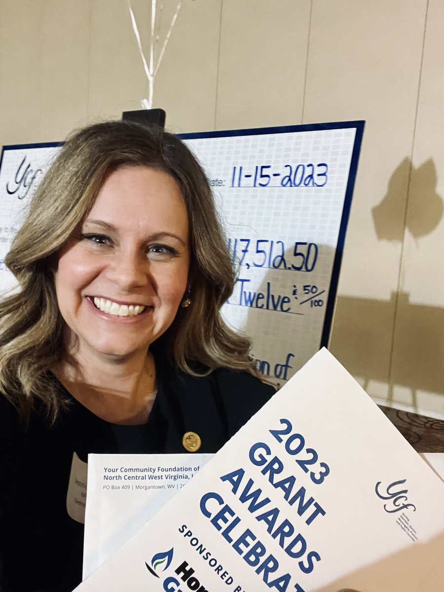 🎉🎉Tonight I was awarded a $3,000 #STEM for Girls Grant to make a programmable drone program possible for my Girls Who Code Club.The goal is to increase female interest in computer science &amp; aviation careers. (Areas where females are vastly underrepresented.)Thank you @YCF_NCWV!