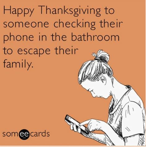 Not so much checking my phone but finishing a chapter in peace.

#oakleyrcampbell #thanksgivingmemes #happythanksgiving #thanksgivingbreak #eatturkey #amreading #onemorechapter
