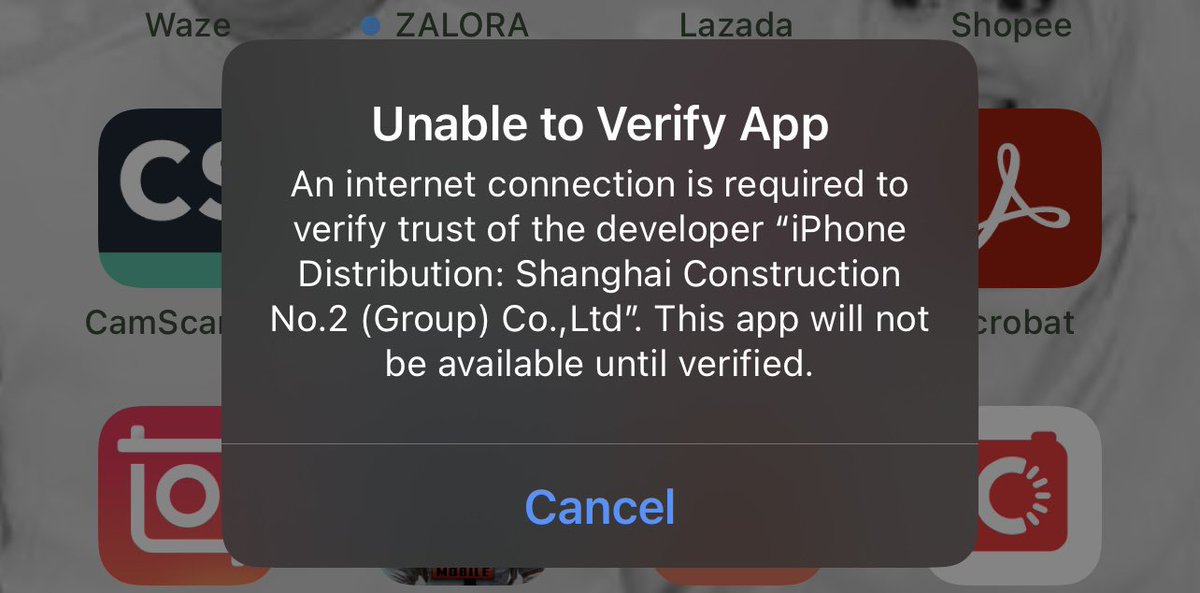 yoyooe's tweet photo. @iSpooferApp Already trust vpn still cannot open https://t.co/mafxwwvX99