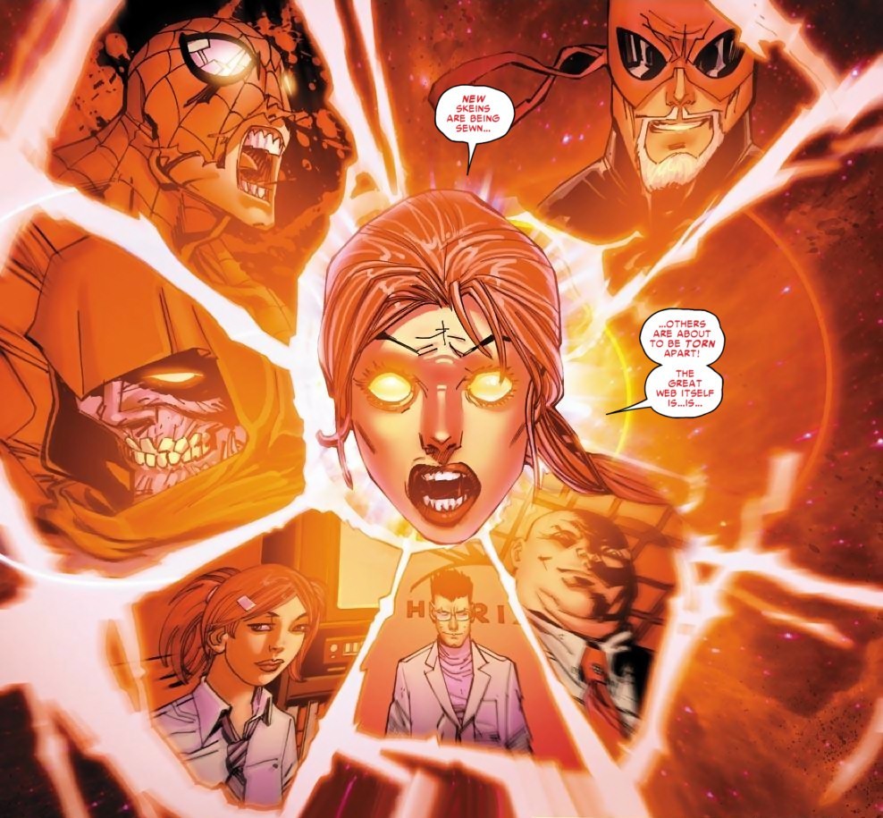 To Wear The Symbol Of The Spider Is To Become A Totem. Team Or Not, All Of Us Are Connected By The Web Of Life And Destiny.

                                         — 𝙊𝙪𝙧 𝙋𝙖𝙩𝙝𝙨 𝘼𝙧𝙚 𝙏𝙖𝙣𝙜𝙡𝙚𝙙 𝙏𝙤𝙜𝙚𝙩𝙝𝙚𝙧.