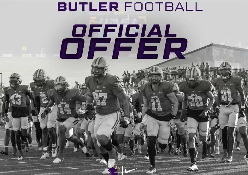 After a great conversation with <a href="/CoachBVignery/">Brice Vignery</a> at I am blessed to receive an official offer from <a href="/ButlerGrizzlyFB/">BUCO Football</a>!