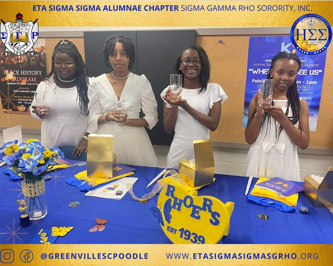 tfoste72's tweet image. 30 Days of Sigma!💙💛🦋
Day 15: Rhoers and Rhosebuds

We love our #EtaSigmaSigma Rhoer Club, and we want to congratulate our newly inducted Fall 2023 Rhoers. 

#SigmaGammaRho #SGRho101
#Rhoers #SGRhoRhoers #SERhoerClub #Greater
#AmplifyGREATER