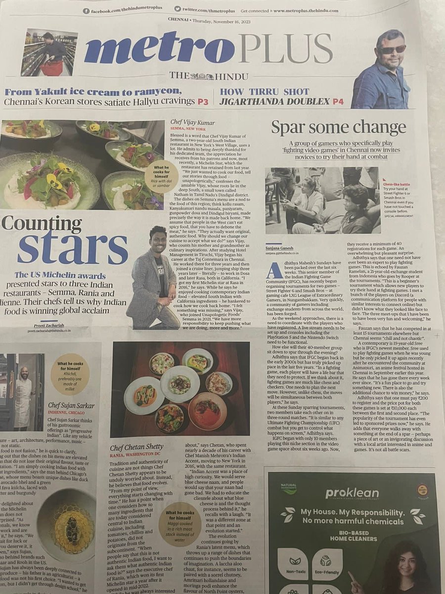 SSBMIndia's tweet image. Smash Bros Chennai mentioned on The Hindu MetroPlus front page!