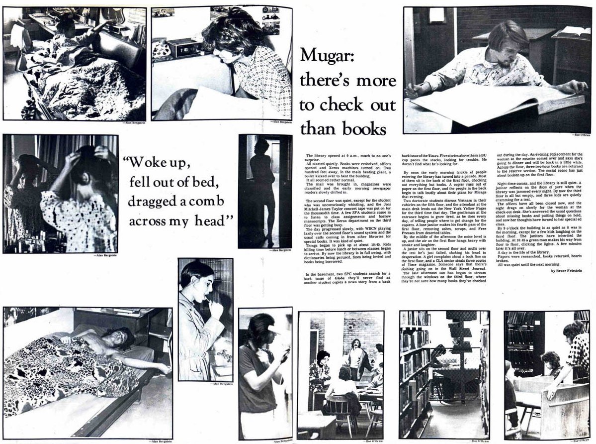 DFParchives's tweet image. In April 1975, The FreeP published this piece, inspired by Life magazine’s special issue called "One Day in the Life of America."

Not much has changed!