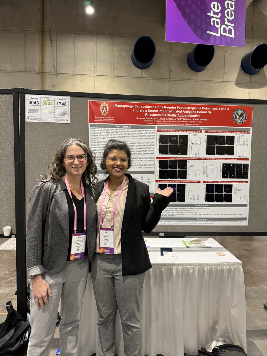 Proud of Jonny Katz, Nadia Sweet, Janna, Alex, and Shelby Gomez for their 1st ACR posters at #ACR23!@uw_medicine