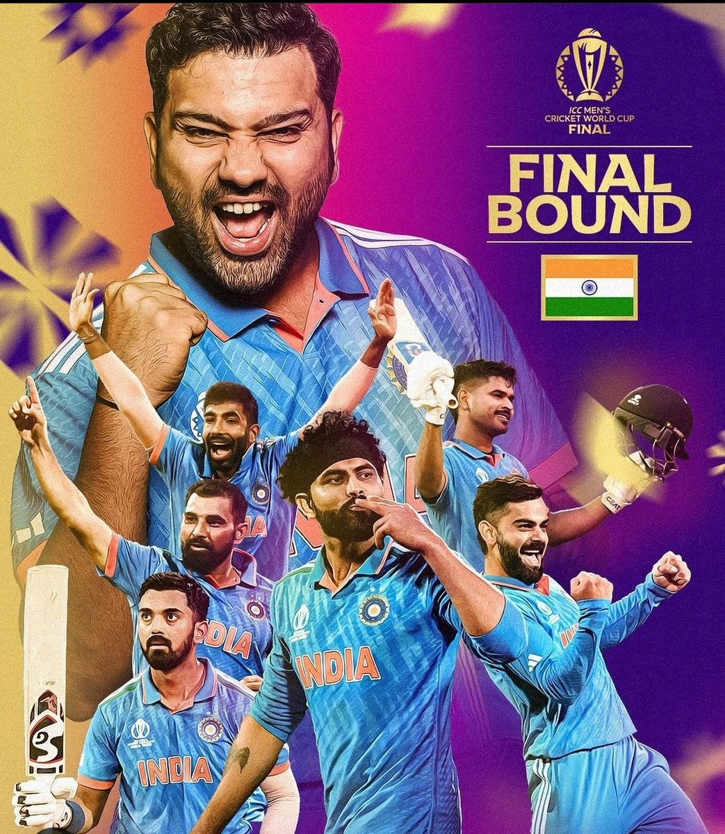 Prd2429's tweet photo. #INDvsNZ
સેમી ફાઇનલમાં વિજય મેળવવા બદલ ટીમ ભારત ને ખુબ ખુબ અભિનંદન
ફાઈનલ મુકાબલા માં પણ તમે તમારું ઉત્કૃષ્ઠ પ્રદશન કરો તે માટે ��ુભેચ્છાઓ
#CWC23
#TeamIndiainFinal 
@BCCI https://t.co/pi6ydr7ncA