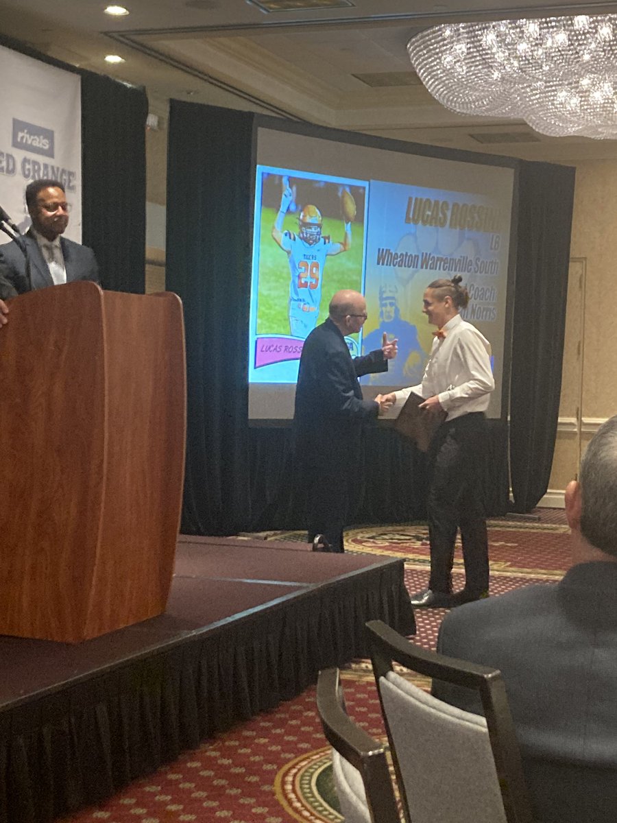 A great night at the Rivals All County Banquet! A first class event. A great way to honor and recognize these young men. We are proud of you guys congrats <a href="/MatthewCrider2/">Matthew Crider</a> <a href="/MaisonHaas/">Maison Haas</a> <a href="/lrossini31/">Lucas Rossini</a> thanks to all that made this event event <a href="/EDGYTIM/">Timothy “EDGYTIM” OHalloran</a>