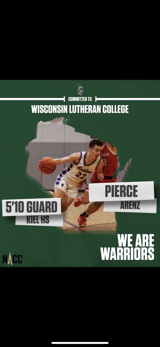 Next Chapter… 🟢⚪️
#WeAreWarriors

@WLC_MBB @Blizzard2024 @KielBBasketball