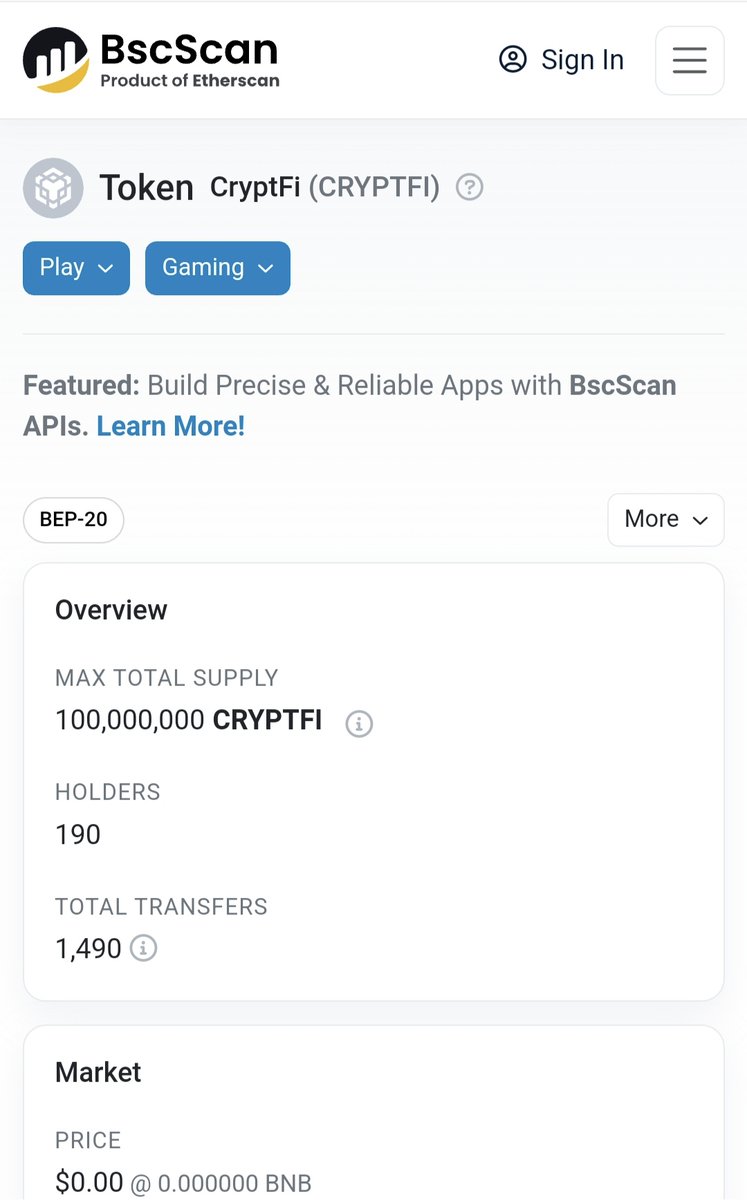 Cryptfiproject's tweet photo. Wow! 190 strong holders fueling the Cryptfi journey! 🚀 We're on a steady rise, gearing up for an explosive future. Brace yourselves for boosted utility and exciting marketing moves! Let's soar together! 
https://t.co/RFDtsLeCJZ
🌟 #Cryptfi #CryptoPower https://t.co/4TZ4c1JBFI