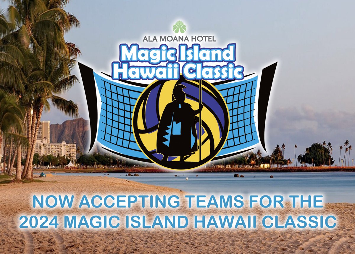 MagicHIclassic's tweet photo. Event date for next year’s tournament is August 16 - 18. Contact julian@collegetournamentshawaii.com if interested. https://t.co/T4HyHwIZ5m