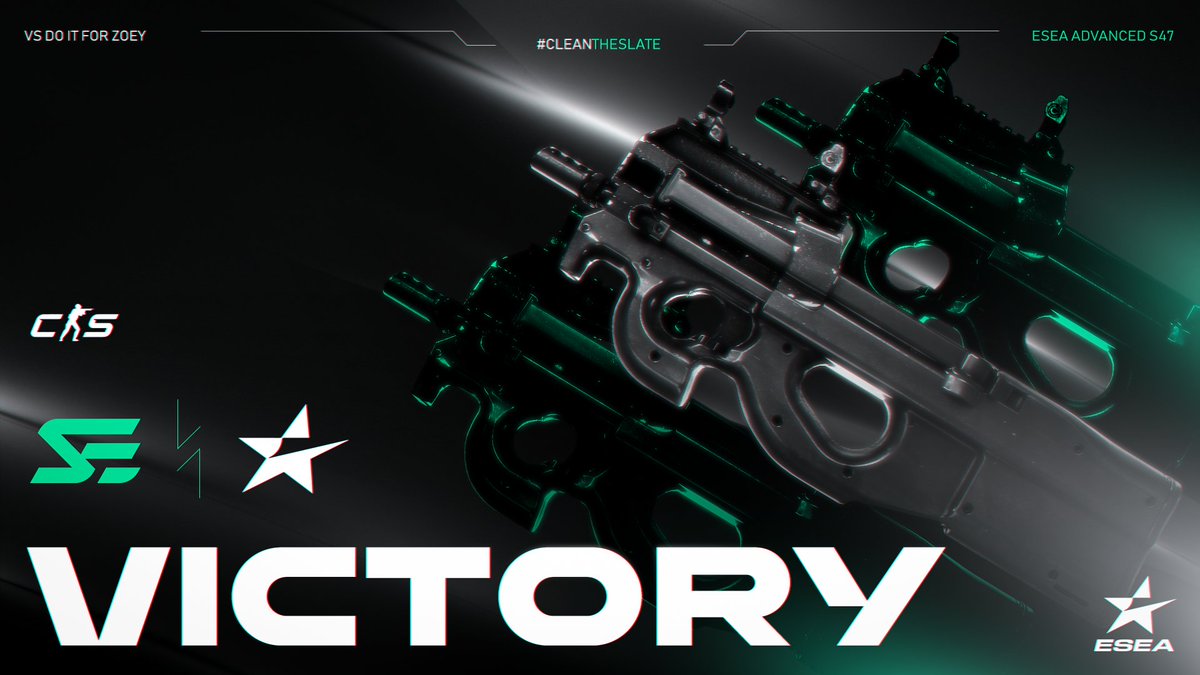 slategg_'s tweet image. VICTORY.#SLTE_CS2

We take those, 13-0 FFW against #doitforzoey! We'll catch you all next week for the teams matches! GG!

#CleanTheSlate