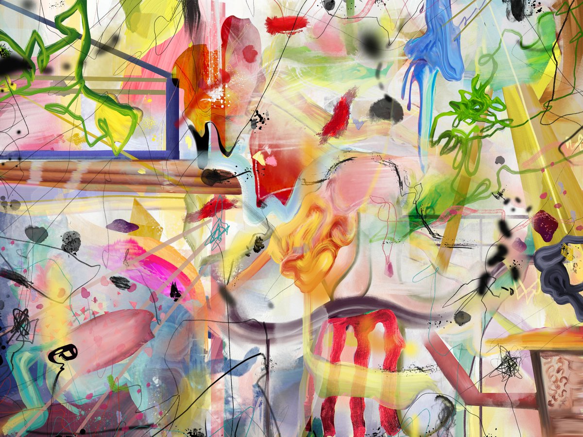 Gates of Hell by <a href="/lucianaguerraok/">Luciana Guerra</a>. The first piece I collected on $SOL.