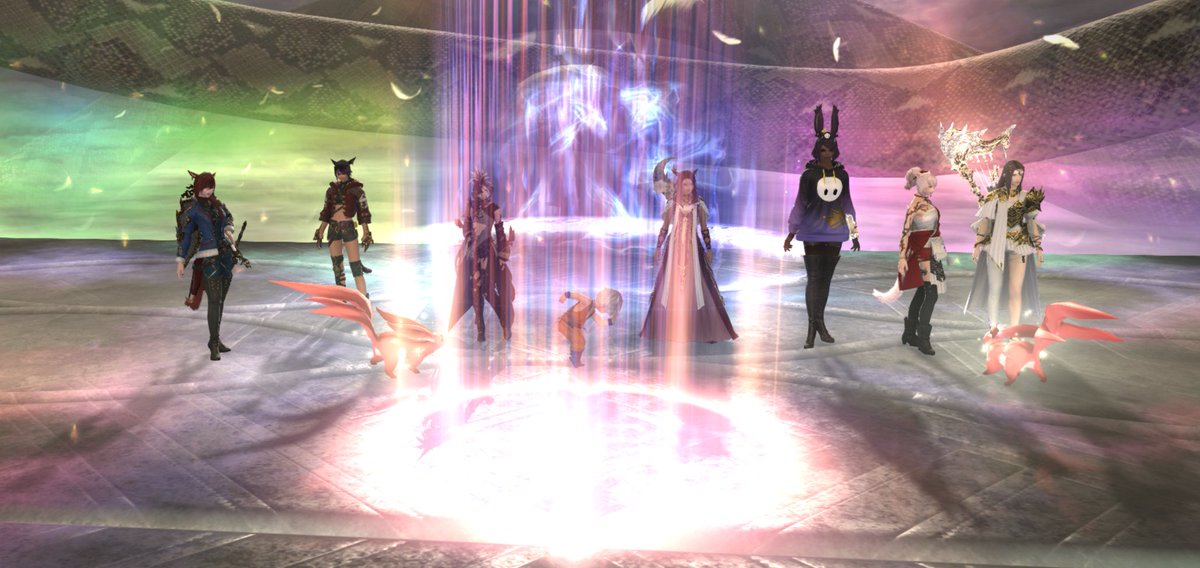 RyuExE's tweet photo. Finally cleared P12S. #FINALFANTASYXIV  #FFXIV #FFXIVSelfie https://t.co/XP6U152m5A