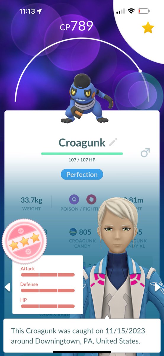 ThePokeGoFamily's tweet photo. Two in one day?!?!#PokemonGO #FashionWeek #hundo https://t.co/S1u7c4T8hM