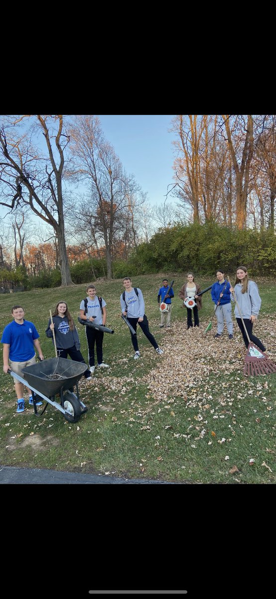 Awesome afternoon of service at Fatima Retreat House!