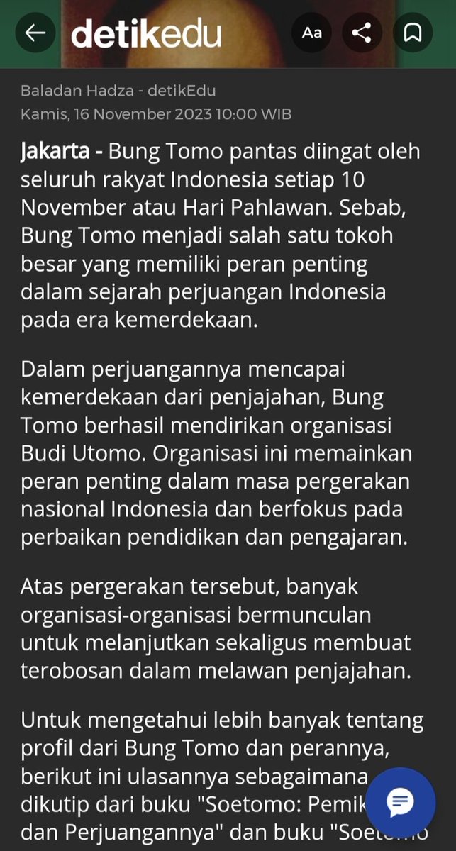 JogjaTourDriver's tweet photo. Namanya detikEDU tapi embuh dimana Edunya. Bisa memicu kebingungan sejarah ini... @detikcom https://t.co/zi3bSqWczF