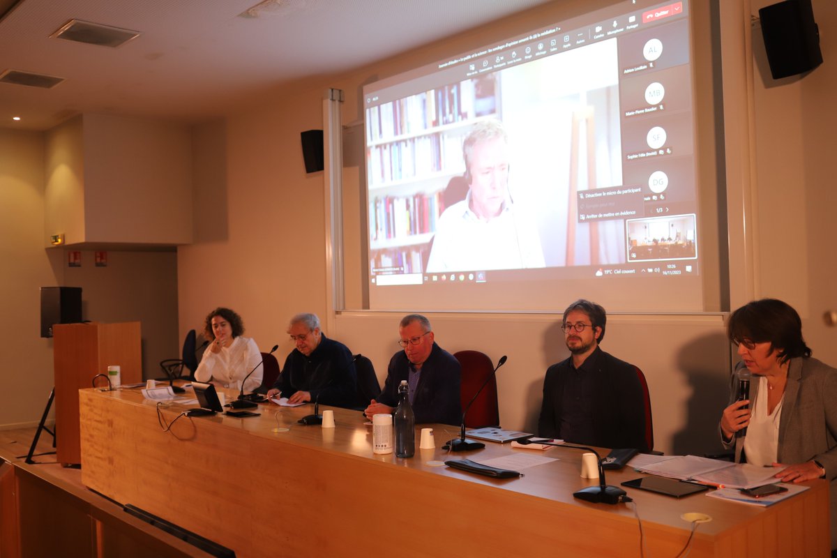 Culture Science UL (@culturesci) on Twitter photo Place à la table-ronde : Les coulisses des sondages science et société : quelles intentions ? Quelles attentes ? Quels résultats ? <a href="/universcience/">universcience</a>
Avec Daniel Boy <a href="/CEVIPOF/">CEVIPOF - Sciences Po</a>, <a href="/M_Claessens/">Michel Claessens</a> <a href="/ULBruxelles/">Université libre de Bruxelles</a> Renaud Evrard <a href="/Univ_Lorraine/">Lorraine</a>, Michel Dubois <a href="/cnrs/">CNRS 🌍</a> <a href="/Sorbonne_Univ_/">Sorbonne Université</a> et <a href="/Mme_agnes/">AV</a> ! Place à la table-ronde : Les coulisses des sondages science et société : quelles intentions ? Quelles attentes ? Quels résultats ? <a href="/universcience/">universcience</a>
Avec Daniel Boy <a href="/CEVIPOF/">CEVIPOF - Sciences Po</a>, <a href="/M_Claessens/">Michel Claessens</a> <a href="/ULBruxelles/">Université libre de Bruxelles</a> Renaud Evrard <a href="/Univ_Lorraine/">Lorraine</a>, Michel Dubois <a href="/cnrs/">CNRS 🌍</a> <a href="/Sorbonne_Univ_/">Sorbonne Université</a> et <a href="/Mme_agnes/">AV</a> !