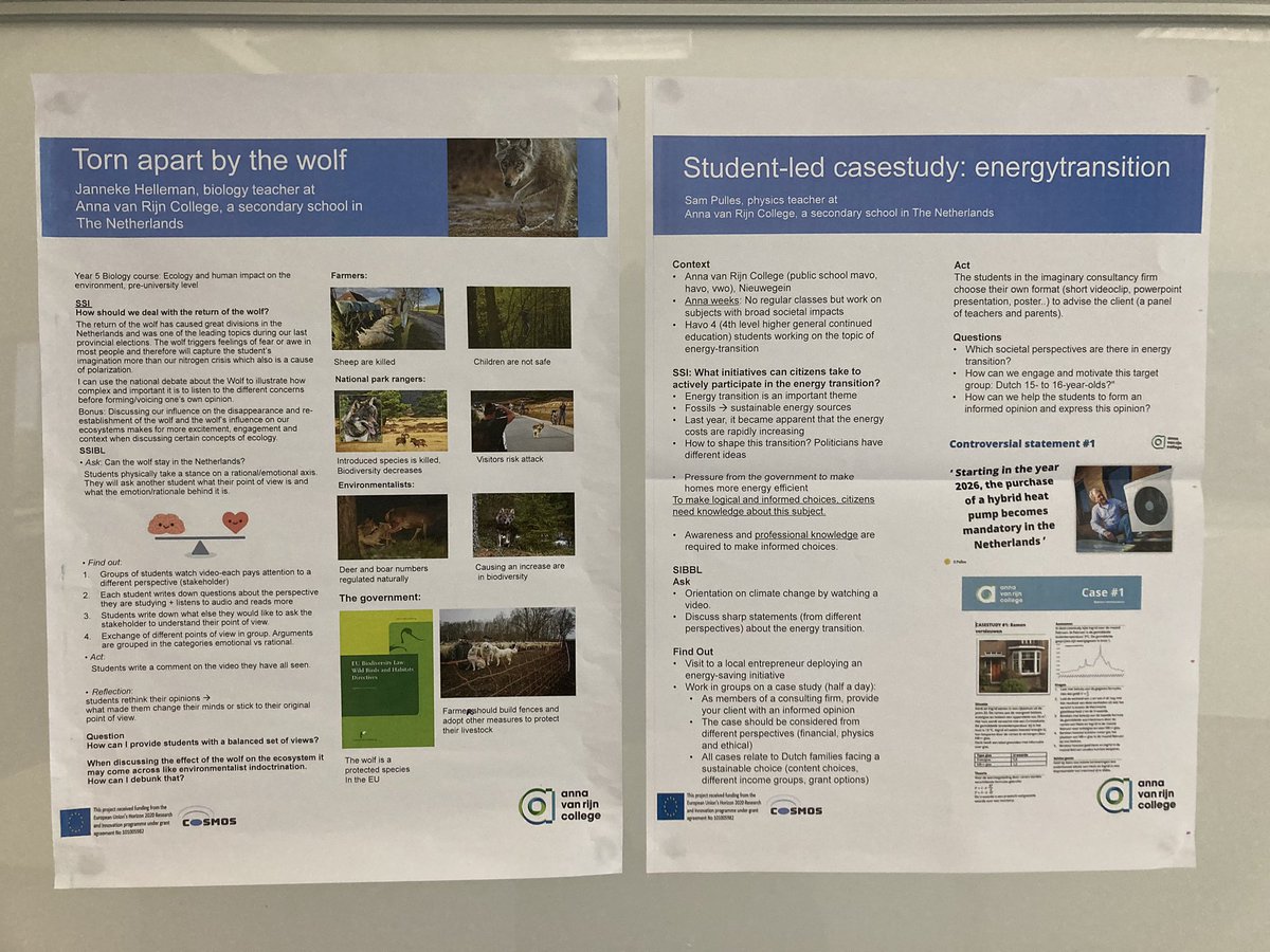 Secondary projects from the first year of <a href="/COSMOSprojectEU/">COSMOS</a> excited to start our own @KanesHill <a href="/inspire_learnin/">Inspire Learning Partnership</a> Using science education to encourage children to become agents of change! #AskFindOutAct #scienceeducation
