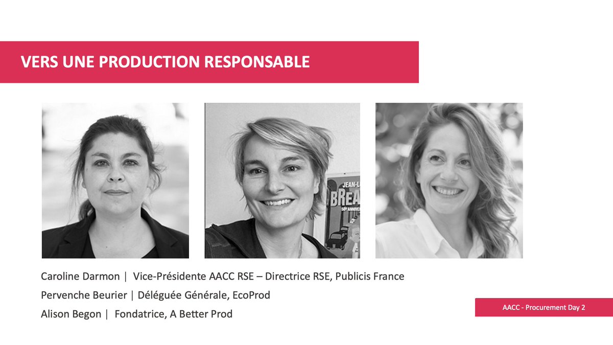 AACC Live (@aacclive) on Twitter photo La production, un enjeu d’utilité ! @Carosop <a href="/publicis_france/">Publicis France</a> & VP AACC RSE aux côtés de Pervenche Beurier <a href="/Ecoprod_france/">Ecoprod</a> et <a href="/AlisonBegon/">Alison Begon</a> A Better Prod nous livrent leur vision pour une production plus responsable. La production, un enjeu d’utilité ! @Carosop <a href="/publicis_france/">Publicis France</a> & VP AACC RSE aux côtés de Pervenche Beurier <a href="/Ecoprod_france/">Ecoprod</a> et <a href="/AlisonBegon/">Alison Begon</a> A Better Prod nous livrent leur vision pour une production plus responsable.