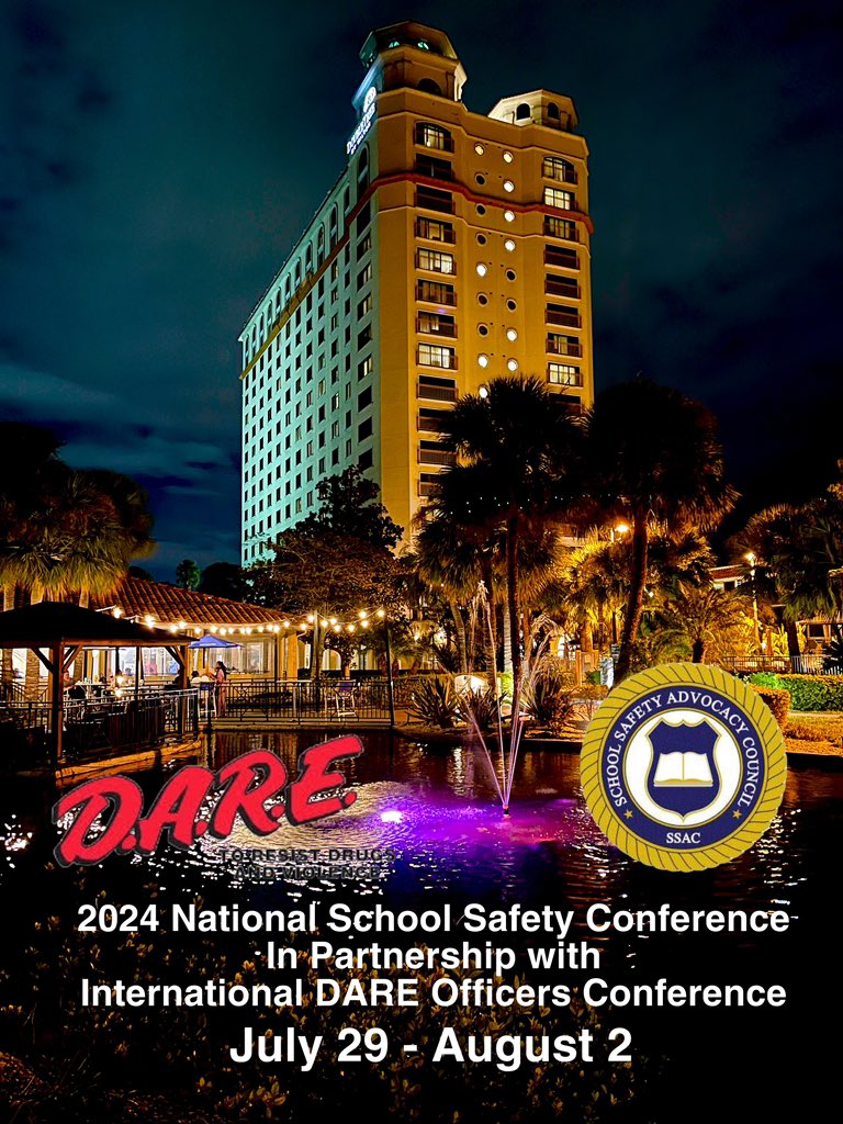 SchoolSafety911.org - #SchoolSafetyCon24 #DARE #Sheriff #PoliceChief <a href="/FLSheriffs/">Florida Sheriffs Association</a> <a href="/EducationFL/">Florida Department of Education</a> #orlando <a href="/TxSchoolSafety/">TxSSC</a> <a href="/FLSchoolBoards/">FLSchoolBoardsAssoc</a> <a href="/KyDeptofEd/">KY Dept of Education</a> <a href="/educationweek/">Education Week</a> <a href="/usedgov/">U.S. Department of Education</a> <a href="/CADeptEd/">CA Department of Education</a> <a href="/HIDOE808/">Hawai‘i Public Schools</a> #edchat