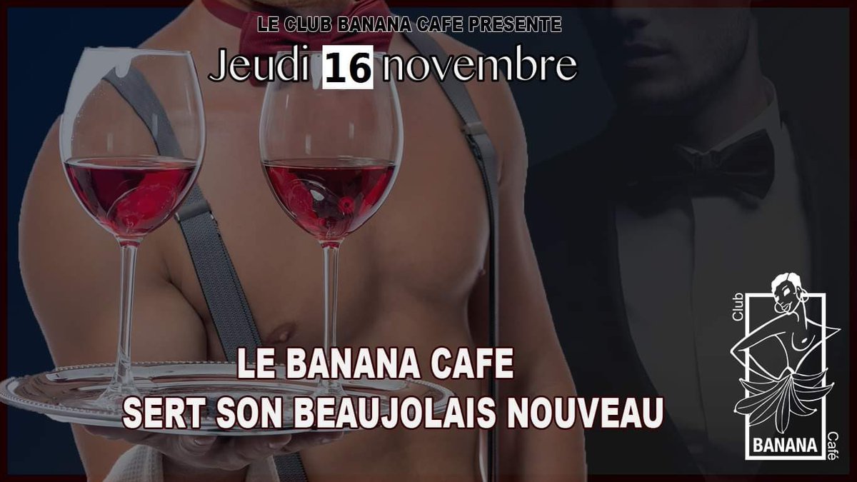 Ce soir de 17h jusqu’à l’aube, la cave à vin la plus déjantée 🤣🤣🍷🍷, c’est au Banana Café