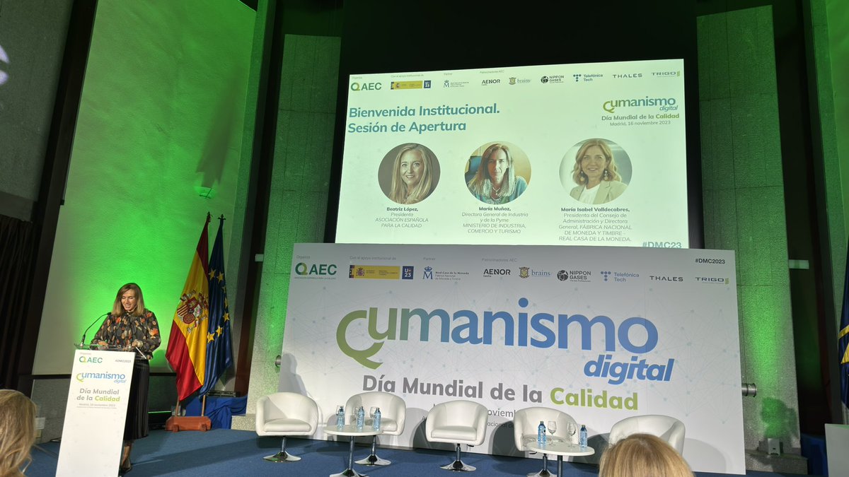 Arranca el Día Mundial de la Calidad con el lema “Qumanismo digital”, organizado por <a href="/aec_es/">AEC</a>, conferencias inspiradoras, debates, premios y el lanzamiento de nuevos espacios, entre ellos nuestra Comunidad de Inteligencia Artificial 💪
