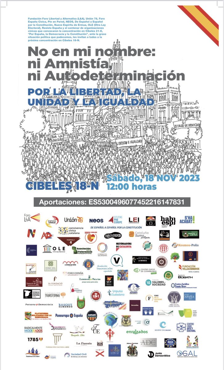 Difundid en todas vuestras redes. Recordad que la manifestación es el sábado, NO el domingo.

¡Paremos el golpe!