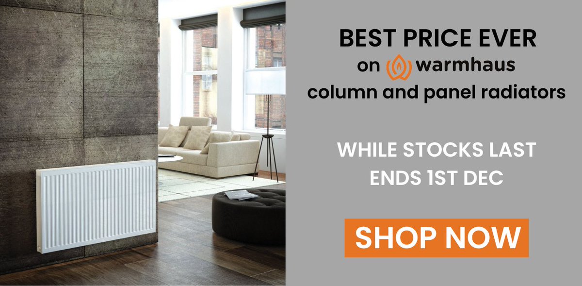 Upgrading your radiators this winter? Warmhaus Column and Panel Radiators are now available at our BEST PRICE EVER!

ukbathrooms.com/manufacturers/…

#warmhaus #radiators #columnradiator #panelradiator #HomeHeating #WarmHome #centralheating