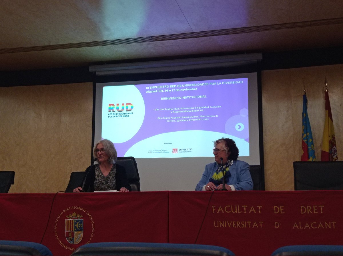 Red de Universidades por la Diversidad (@rud_diversidad) on Twitter photo Comienza oficialmente el III Encuentro de la RUD con la bienvenida institucional #diversidad #universidadesinclusivas Comienza oficialmente el III Encuentro de la RUD con la bienvenida institucional #diversidad #universidadesinclusivas