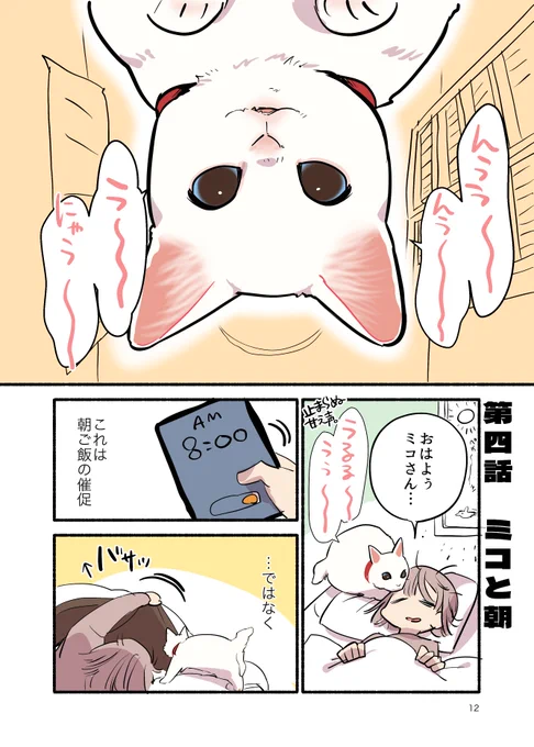 冬と猫と朝の話(1/2)
#愛されたがりの白猫ミコさん
#漫画が読めるハッシュタグ 